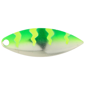 Image of Character Lures Premium Willow Blades | Emerald Tiger; 4