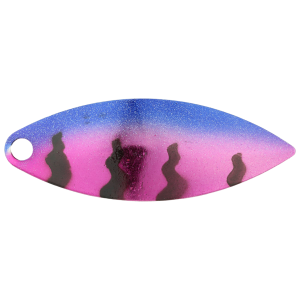 Image of Character Lures Premium Willow Blades | Pink/Purple Chicken; 4