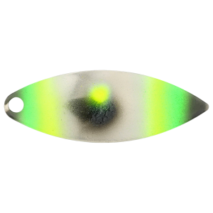 Image of Character Lures Premium Willow Blades | Chrome Erie Flu; 4
