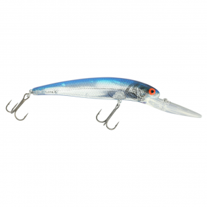 Image of Bomber 25A Long Deep Diver | Silver Flash-Blue; 4 1/2 in.