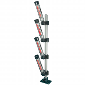 Image of Big Jon Multi-Set Rod Holder Tree | Silver Quad