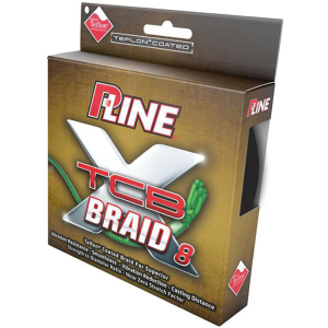 Image of P-Line TCB 8-Carrier Braided Line | 30 lb.; Green; 2500 yds.