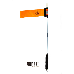 Image of YakAttack VISICarbon Pro MightyMount Lighted Flag | CPM+MMH