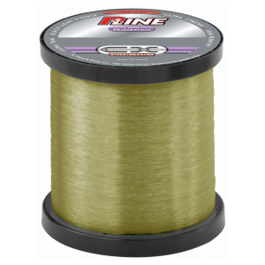 Image of P-Line CX Premium Fluorocarbon Coated Line | 25 lb.; Moss Green; 3000 yds.