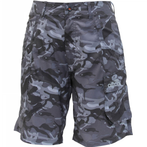 Image of AFTCO Men's Tactical Fishing Shorts | 32; Black Camo