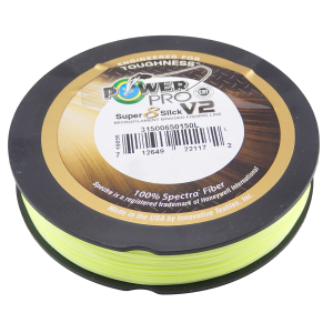 Image of PowerPro Super 8 Slick V2 Microfilament Braid | 50 lb.; Moon Shine; 300 yds.