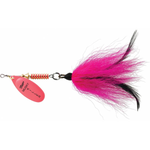 Image of Mepps Musky Killer Spinner | Hot Pink Blade/Pink Tail; 3/4 oz.