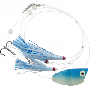 Image of A-TOM-MIK Rhys Davis Meat Rig | Blue Glow Splatter