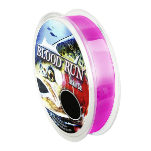 Image of Blood Run Tackle Floating Monofilament Line | 15 lb.; Hot Pink; 300 yds.