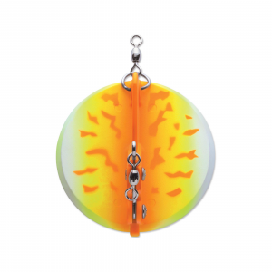 Image of Luhr Jensen Dipsy Diver | Orange Fire UV; Large