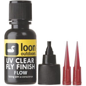 Image of Loon Outdoors UV Clear Fly Finish | Flow; 1/2 oz.