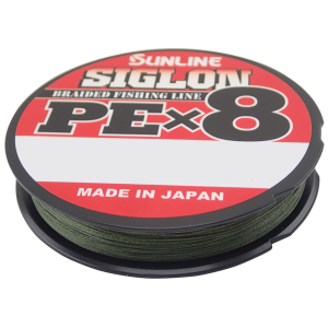 Image of Sunline Siglon PEx8 Braid | 12 lbs.; Deep Green; 165 yds.