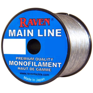 Image of Raven Main Line Monofilament Line | 8 lb.; Low-Vis Grey