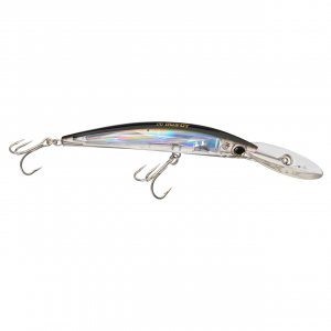 Image of Yo-Zuri Crystal 3D Minnow Deep Diver | Silver Black; 5 1/4 in.