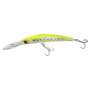 Image of Yo-Zuri Crystal 3D Minnow Deep Diver | Chartreuse; 6 in.