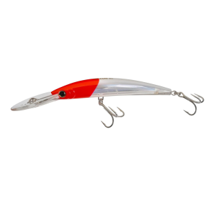Image of Yo-Zuri Crystal 3D Minnow Deep Diver | Red Head; 6 in.