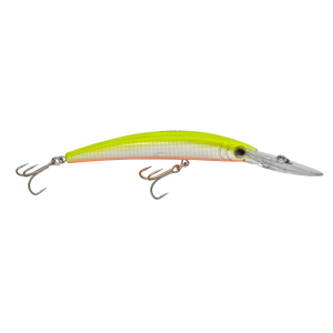 Image of Yo-Zuri Crystal Minnow Deep Diver | Chartreuse; 5 1/4 in.