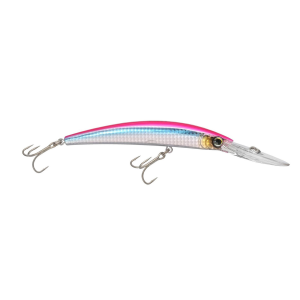 Image of Yo-Zuri Crystal Minnow Deep Diver | Fluorescent Pink; 5 1/4 in.