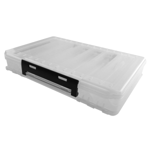 Image of Amish Outfitters Double-Sided Crankbait Tackle Box | 14 Compartment