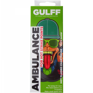 Image of Gulff UV Ambulance Fly Resin | Chartreuse
