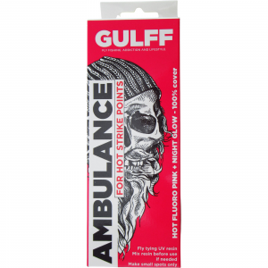 Image of Gulff UV Ambulance Fly Resin | Pink