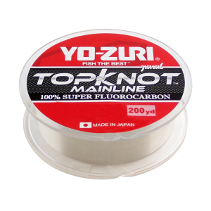 Image of Yo-Zuri Topknot Mainline Fluorocarbon Line | 8 lb.; Clear; 200 lbs.