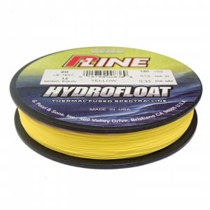 Image of P-Line Hydrofloat Thermal Fused Spectra Line | 20 lb.; Hi-Vis Yellow; 150 yds.