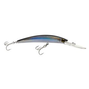 Image of Yo-Zuri Crystal Minnow Deep Diver | Silver Black; 4 3/8 in.
