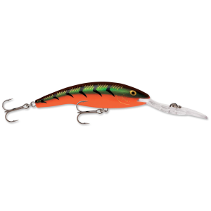 Image of Rapala Deep Tail Dancer | Red Tiger; 4 3/8 in.