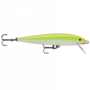 Image of Rapala Original Floater | Silver Fluorescent Chartreuse; 7 in.