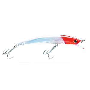 Image of Yo-Zuri Crystal 3D Minnow | Red Head; 5 1/4 in.