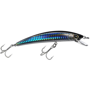 Image of Yo-Zuri Crystal Minnow | Silver Black; Floating; 5 1/4 in.