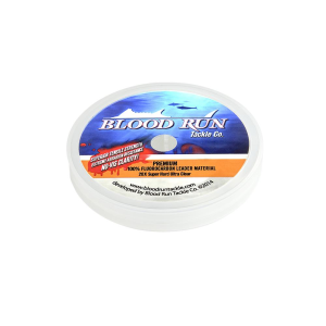 Image of Blood Run Tackle Fluorocarbon Leader Material | 6 lb.; Ultra Clear; 50 yds.