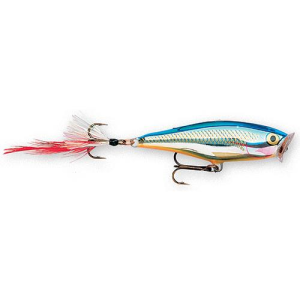 Image of Rapala Skitter Pop | Silver Blue; 2 in.