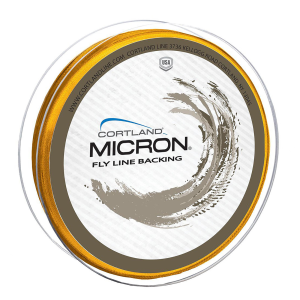 Image of Cortland Micron Fly Line Backing | High-Vis Orange; 20 lb.; 100 yds.