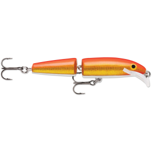 Image of Rapala Jointed Scatter Rap | Gold Fluorescent Red; 3 1/2 in.