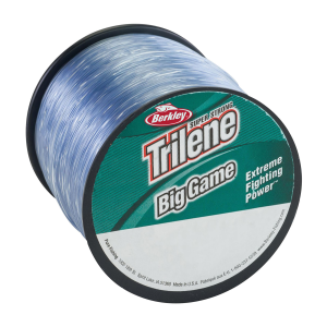 Image of Berkley Trilene Big Game Monofilament Line | 20 lb.; Steel Blue; Quarter