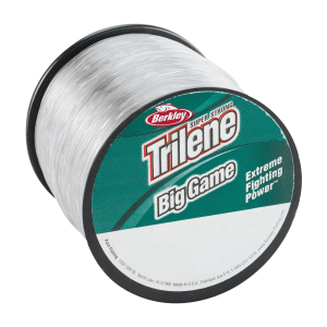 Image of Berkley Trilene Big Game Monofilament Line | 60 lb.; Clear; Quarter