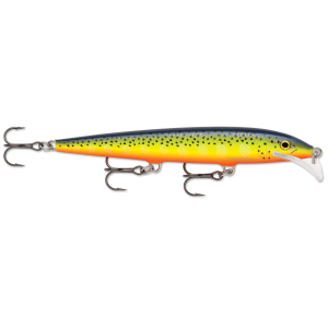 Image of Rapala Scatter Rap Minnow | Hot Steel; 4 3/8 in.