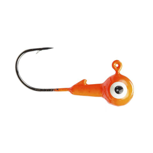 Image of Strike King Mr. Crappie Jig Head | Fluorescent Orange; 1/16 oz.; 25 pack