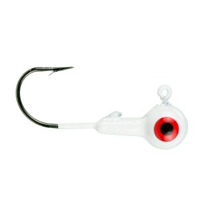 Image of Strike King Mr. Crappie Jig Head | Refrigerator White; 1/16 oz.; 25 pack