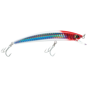 Image of Yo-Zuri Crystal Minnow | Red Head; Floating; 3 1/2 in.
