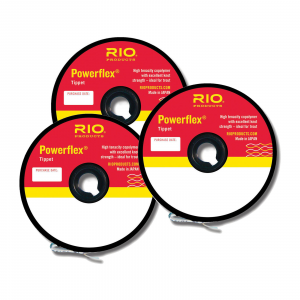 Image of RIO Powerflex Tippet 3-Pack | 3X-4X-5X; Light Grey