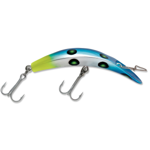 Image of Luhr Jensen Kwikfish | Blue/Chartreuse UV; 5 9/16 in.