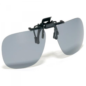 Image of Strike King Polarized Clip-On Sunglasses | Grey