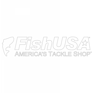 Image of FishUSA Die Cut Decals | 31 in.; White