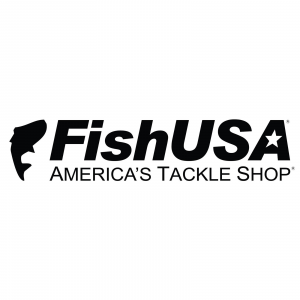 Image of FishUSA Die Cut Decals | 31 in.; Black