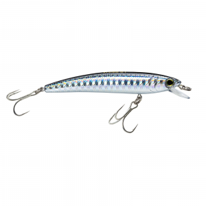 Image of Yo-Zuri Pin's Minnow | Silver Black; 3 1/2 in.