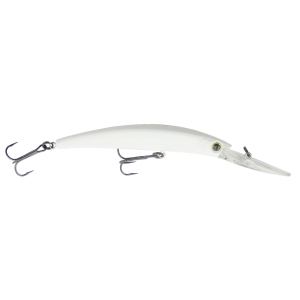 Image of Yo-Zuri Crystal Minnow Walleye Deep Diver | White; 3 1/2 in.