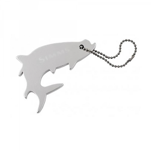 Image of Simms Thirsty Keychain | Thirsty Tarpon; Chrome